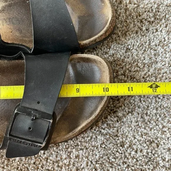 Birkenstock | Black Arizona Sandals - Size 40 - Picture 10 of 12